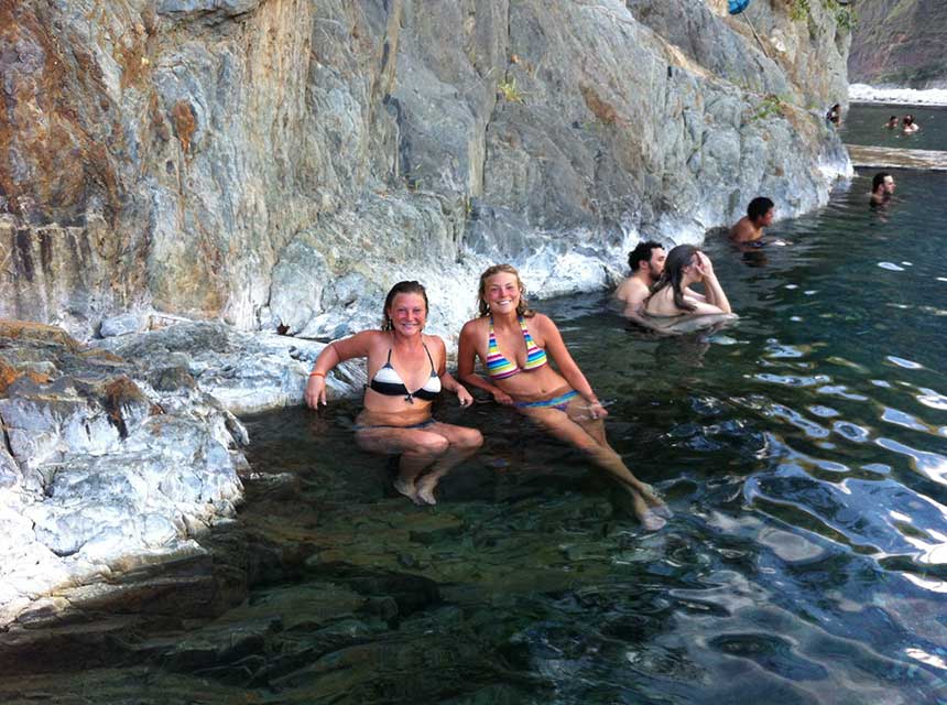 Cocalmayo Hot springs - Inca Jungle Trek to Machu Picchu in 4 days